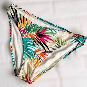 Shade & Shore Low Rise Cheeky Small Multiple Print Bikini Bottom